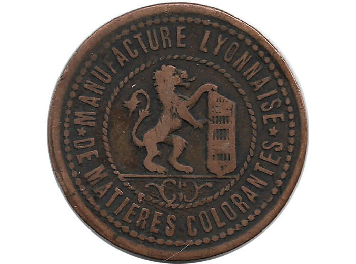 JETON - VIN / MANUFACTURE LYONNAISE DE MATIERES COLORANTES TTB