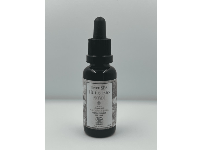 Huile Bio au monoï 30ml