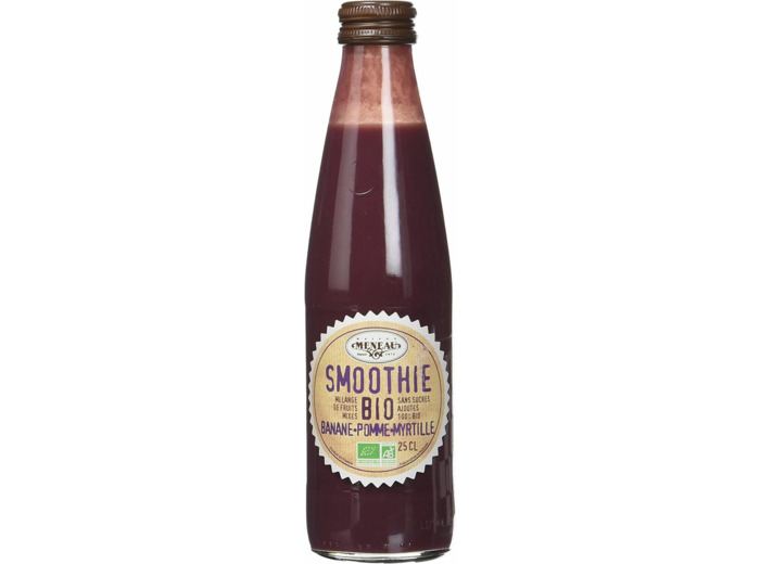 Smoothie banane pomme myrtille 25cl SIROPS MENEAU