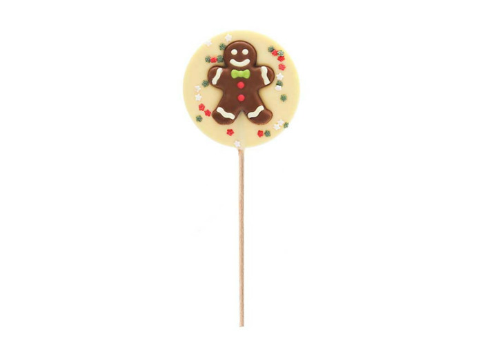 Sucette Chocolat Blanc Noël 50G