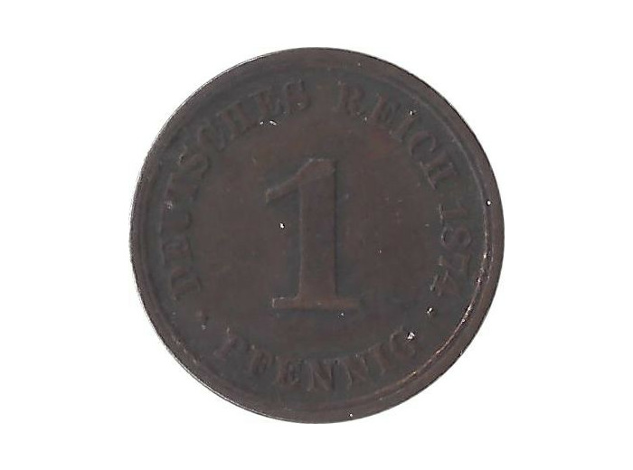 Allemagne 1 PFENNING 1874 A Etat TTB