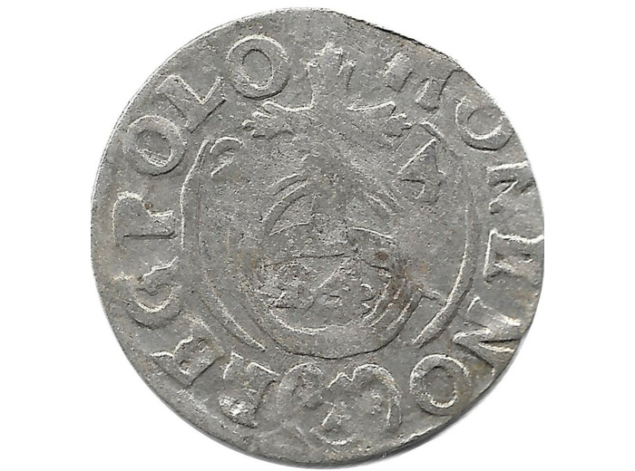 POLOGNE - SIGISMUND III 3 POLKER argent 1624 1gr01 TB+