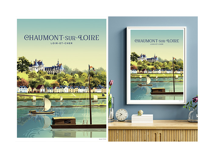 CHAUMONT-SUR-LOIRE-V2 POSTER