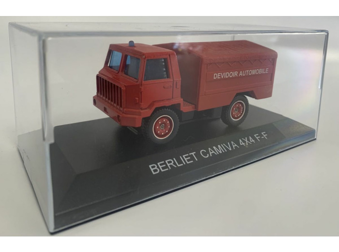 BERLIET CAMIVA 4X4 F-F POMPIER DEVIDOIR 1/50 BOITE