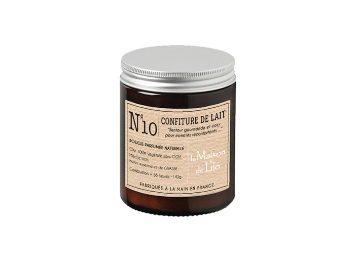 Bougie n°10 confiture de lait