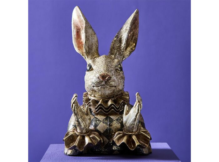 Buste de lapin Henrilein 14x13x24cm