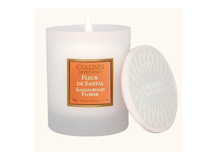 BOUGIE 180G FLEUR DE SANTAL