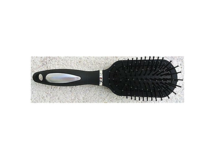 Osma Elina 65223 Luxus Wellnes Brosse à cheveux ovale Noir mat 17 cm