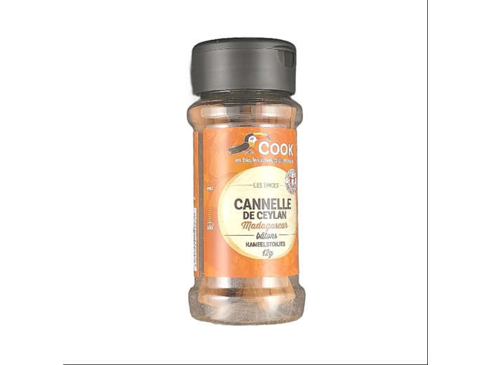 Cannelle de Celyan Bâtons 12g Bio