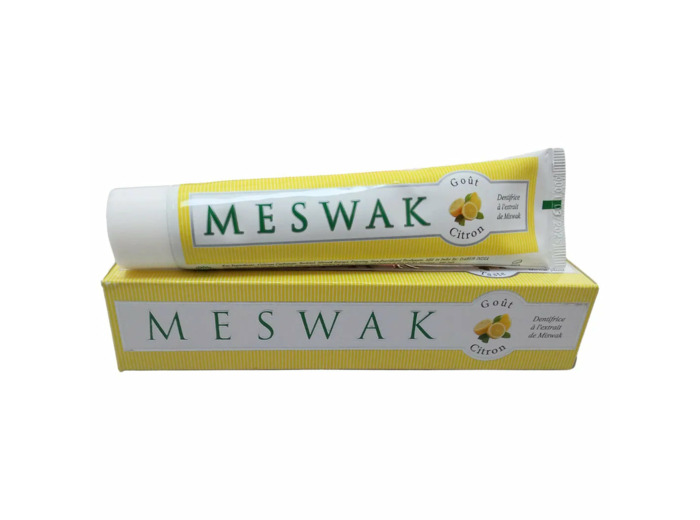 Meswak Citron-100g-dentifrice Ayurvédique