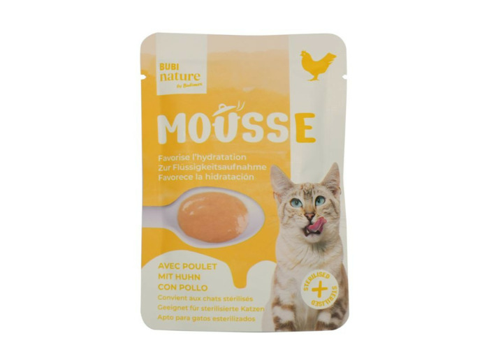 BUBI NATURE, Mousse au poulet - 50g