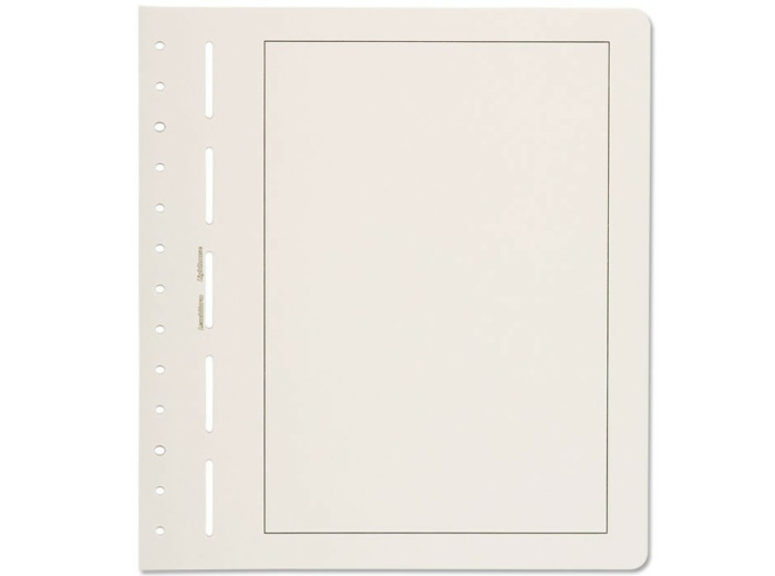 FEUILLES D'ALBUM NEUTRE A LISERE NOIR POUR TIMBRES 334112
