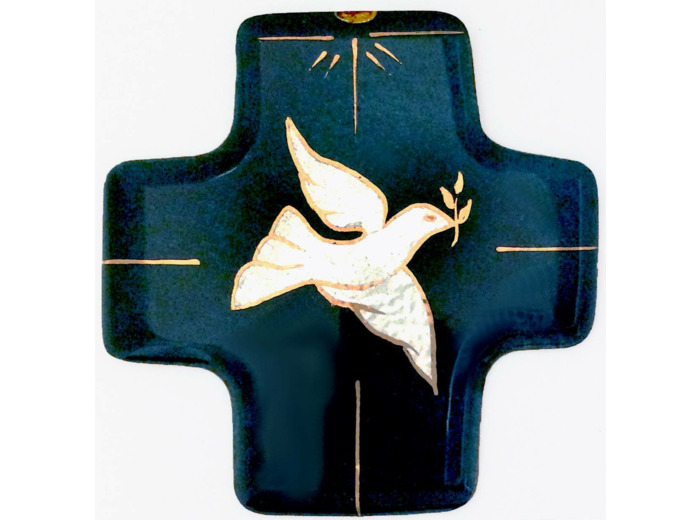 Esprit divin 7,7X8cm - EMAUX DU LIBAN