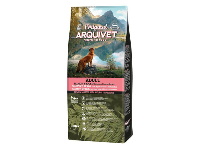 Arquivet Original pour Chiens adultes, Saumon & Riz - 20KG