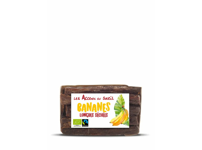 Bananes longues séchées-100g-Les Accents du Soleil