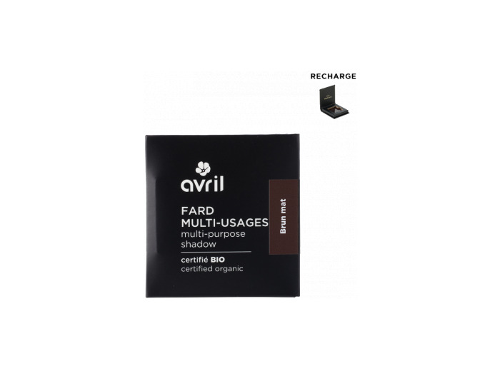 Fard à paupières et sourcils Brun mat 2.5g