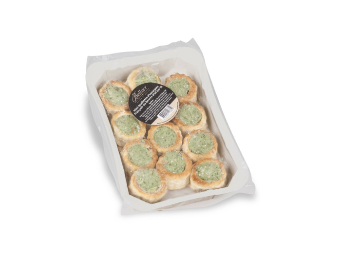 Mini feuillettés d'Escargots frais au beurre d'ail 1dz