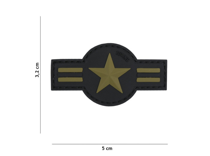 Patch 3D PVC US Air Force (vert)