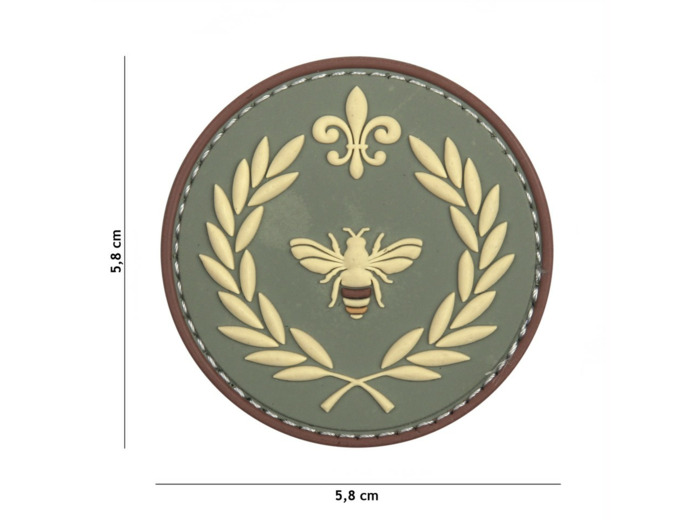 Patch 3D PVC Napoléon (vert)