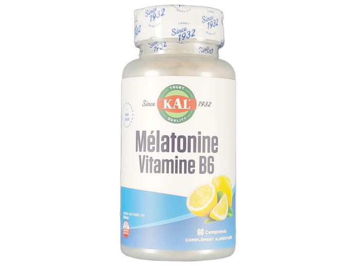 Mélatonine Vitamine B6 - 60 Comprimés