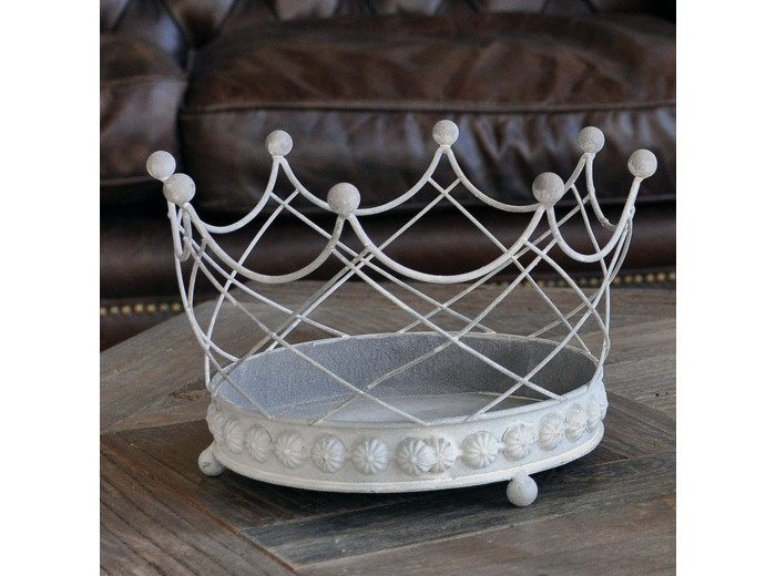 Grand cache pots fleurs Couronne 14x22cm