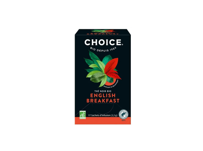 Thé noir english breakfast 17 sachets