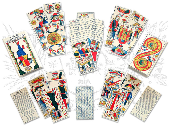 Tarot Claude Rochias 1754