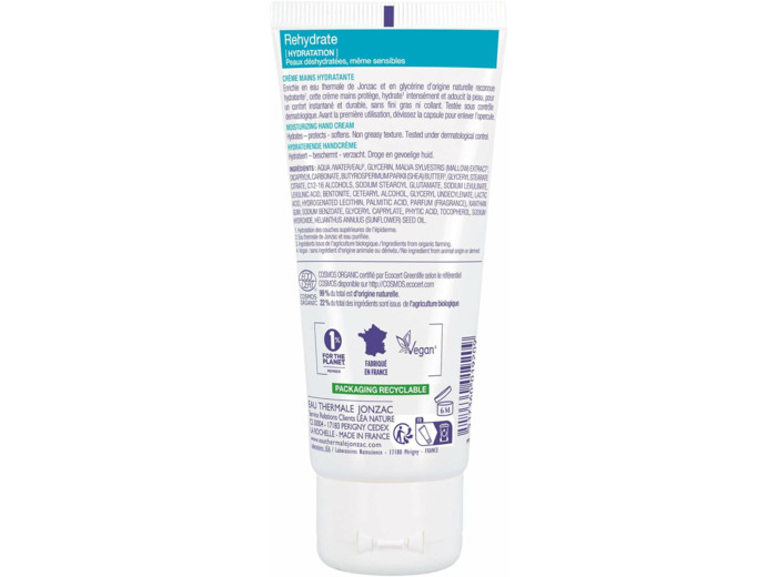 Creme mains hydratante 50ml Jonzac - REhydrate