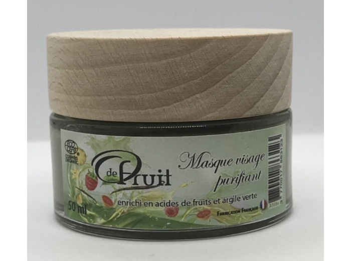 Masque visage purifiant - O’de fruit - 50ml