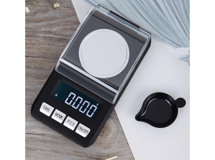 BALANCE DE POCHE DIGITAL HAUTE PRECISION 0.001 A 10 gr NOIRE