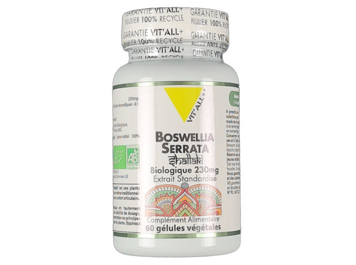 Boswellia Serrata Shallaki 60 Gélules Végétales