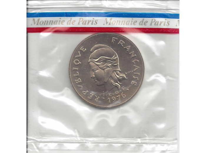 POLYNESIE FRANCAISE 100 FRANCS 1976 ESSAI FDC