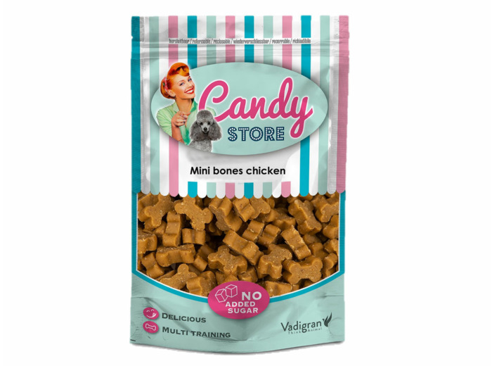 Candy Mini Bones Poulet - 180g