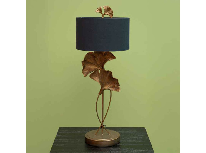 Lampe à poser feuilles de Ginkgo 80x33x33cm