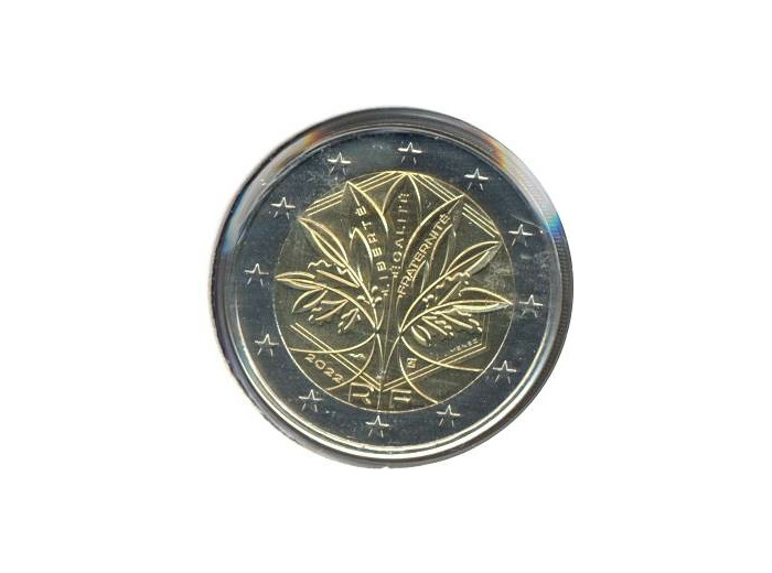 FRANCE 2022 Nouvelle Face Nationale 2 EURO BU