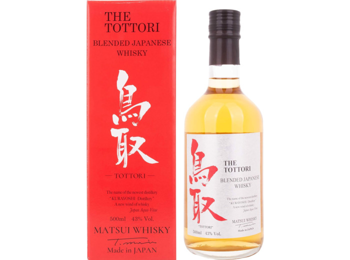 Matsui Whisky THE TOTTORI Blended Japanese Whisky 43% Vol. 0,5l in Giftbox