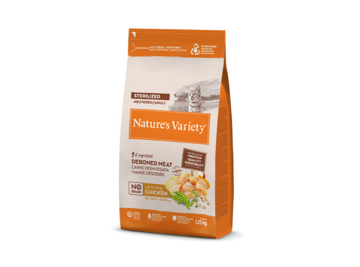 Nature's Variety, NO GRAIN STERILIZED POULET - 1.25KG