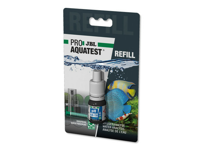 Test rapide de pH 6,0-7,6 pour eau douce - 2 tailles