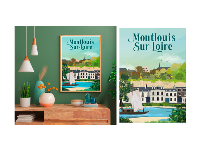 MONTLOUIS SUR LOIRE - POSTERS