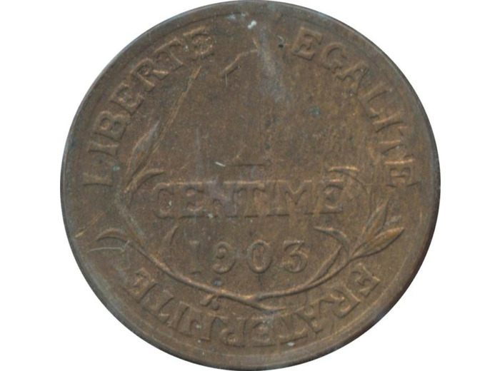 FRANCE 1 CENTIME DUPUIS 1903 SUP