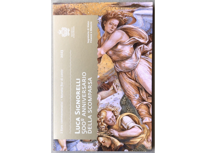 SAINT MARIN 2023 2 EURO COMMEMORATIVE LUCA SIGNORELLI BU