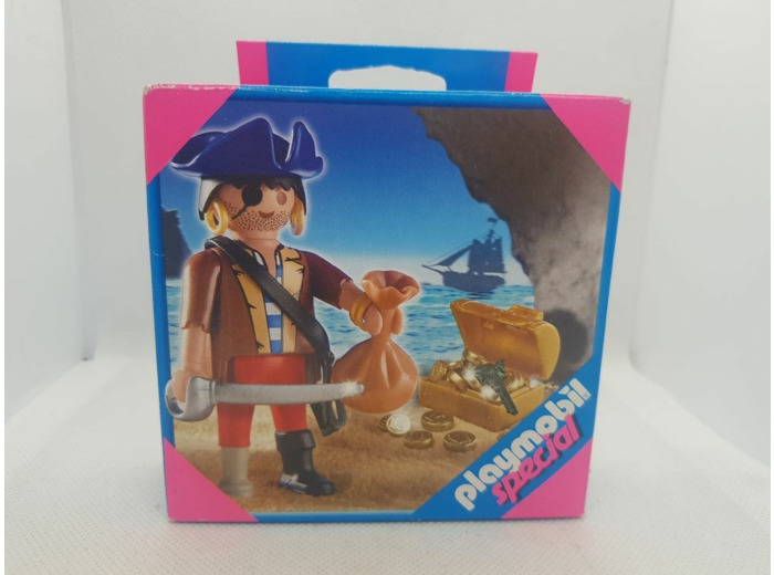 PIRATE AVEC COFFRE AU TRESOR PLAYMOBIL SPECIAL 4753 BOITE NEUVE