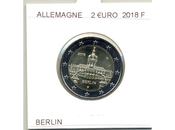 ALLEMAGNE 2018 F  2 EURO COMMEMORATIVE BERLIN SUP