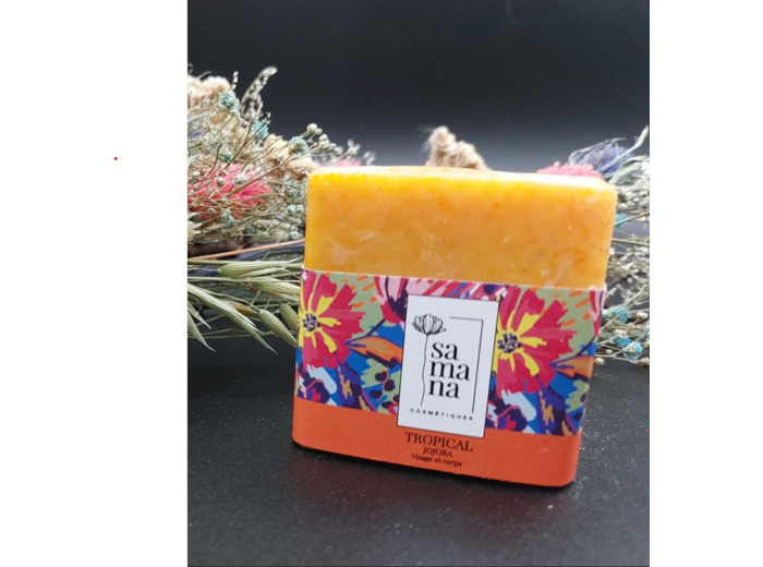 Savon à l'huile de jojoba Note Agrumes