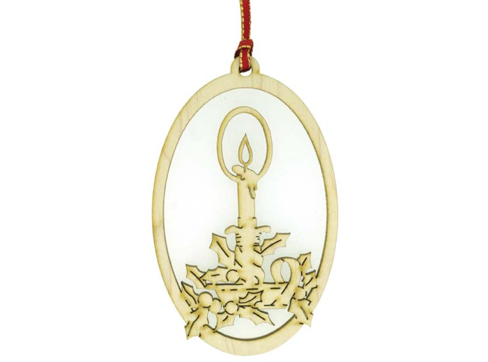 Pendentif en Erable 8,9cm - CHANDELIER