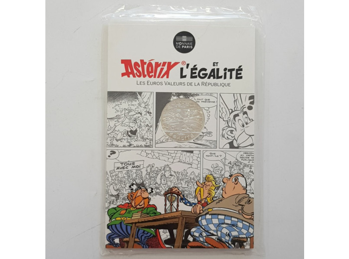 FRANCE 2015 10 EURO EGALITE Astérix Le Cadeau De César SUP/NC
