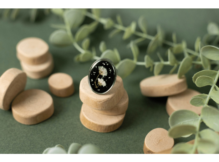 Bague "Gypsophile"