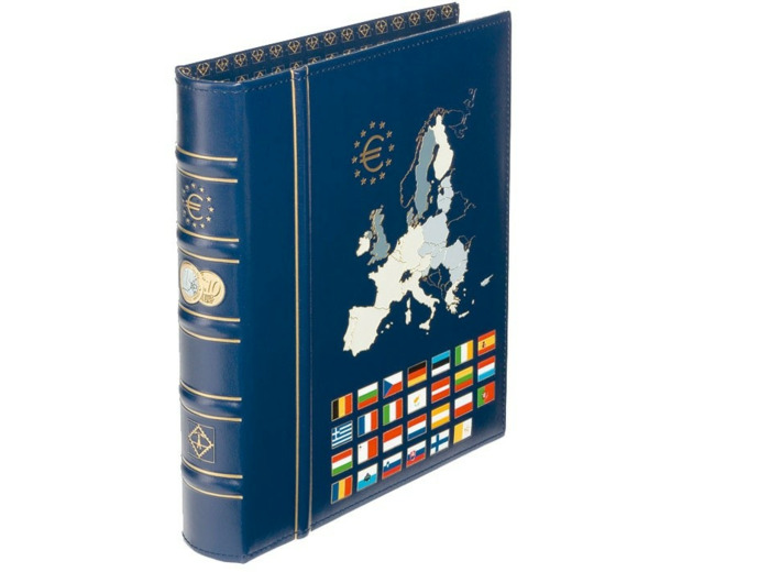 RELIURE SIMILI CUIR OPTIMA EURO CLASSIC SANS ETUI 326196