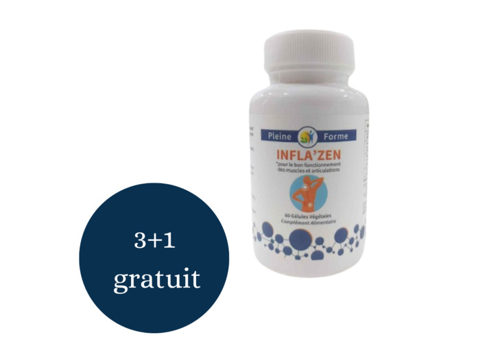 Infla'Zen-Douleurs musculaires et articulaires-60 gélules-Pleine Forme®