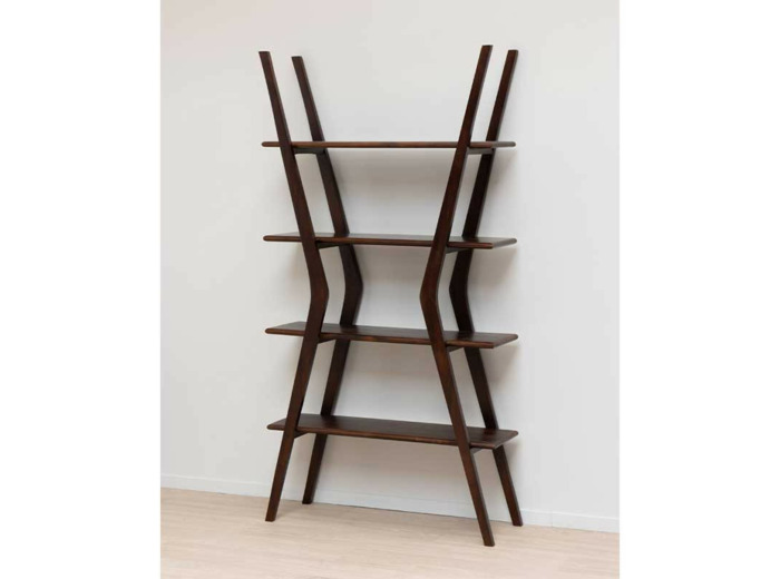 Etagère Soho en acacia 100x36x195cm